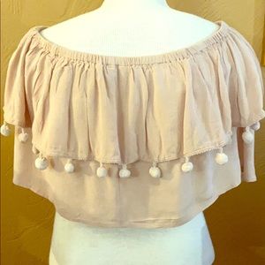 Off the shoulder top